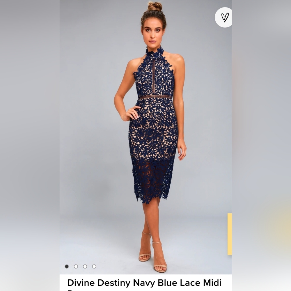 Lulus Divine Destiny Midi Dress